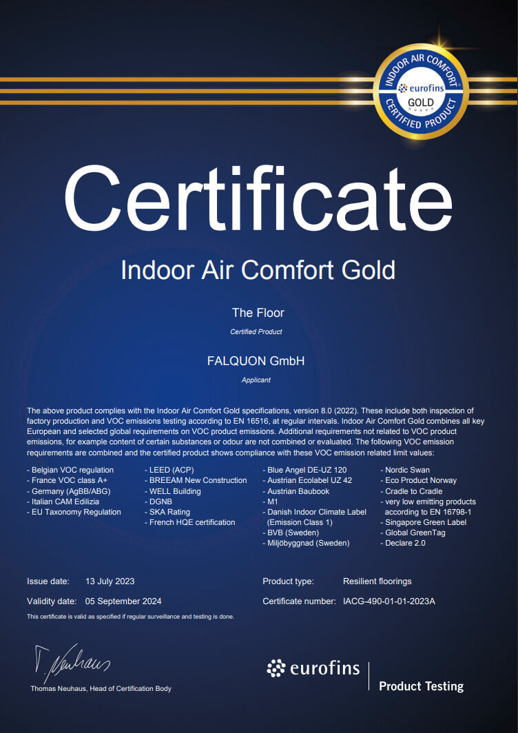 the-floor-certifikat